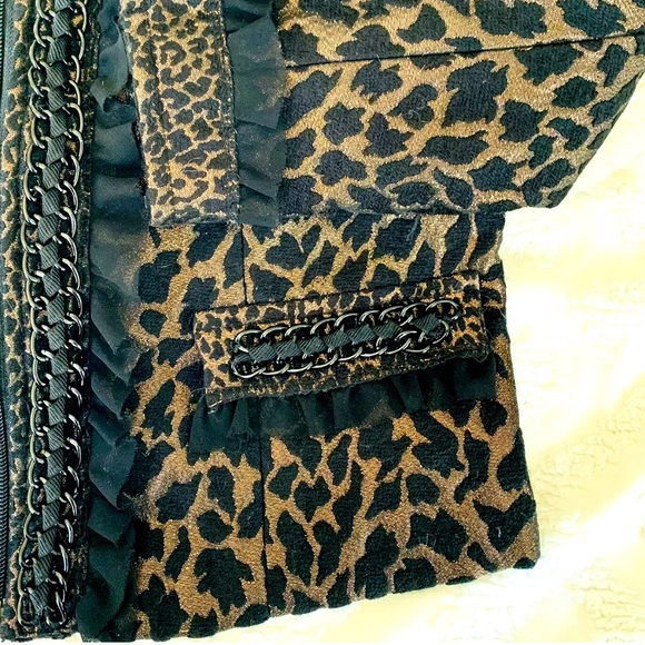 Vtg 80s 90s ALBERTO MAKALI old money Jacket Christmas Holiday - Picture 3 of 5